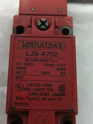 Used YAMATAKE LJS-A702 Miscellaneous Equipment (Electrical & Power) Ohio US | Surplus Asset Holdings #1243966