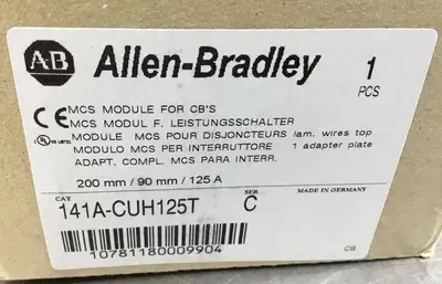USED ALLEN BRADLEY 141ACUH125T