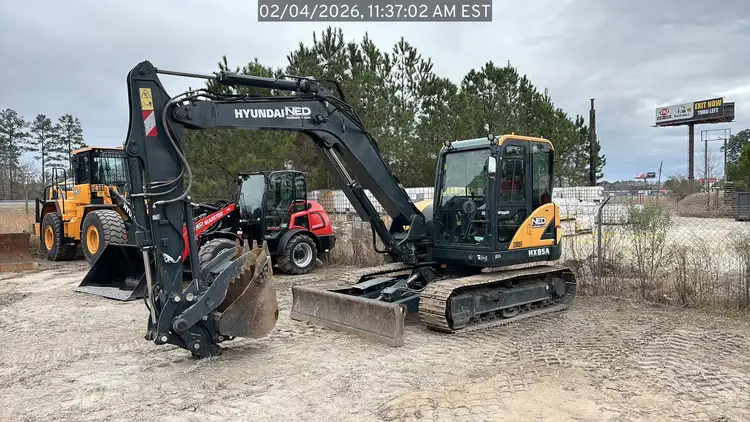 Used 2023 HYUNDAI HX85A Crawler Excavators South Carolina US | National Equipment Dealers #1422362