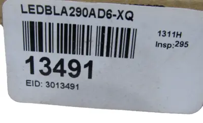 NEW BANNER ENGINEERING LEDBLA290AD6-XQ VISION LIGHT 13491 LEDBLA290AD6XQ