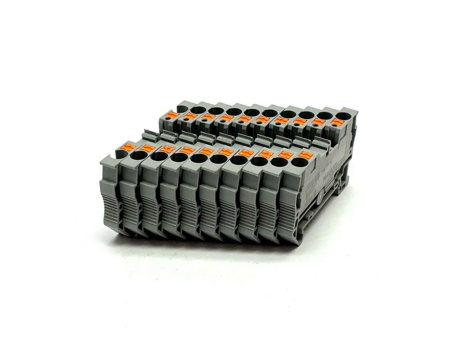 PT 4,3211757 | Phoenix Contact PT 4 Feed-Through Terminal Blocks 3211757 LOT OF 10 - Used