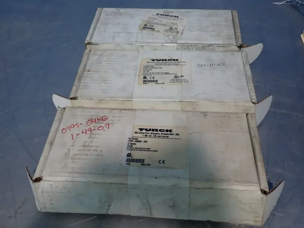 New | in-Stock TURCK FDNPS0808GWW PLC Input & Output Ohio US | HGR 24 #879698