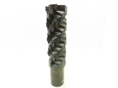 Ultra Dex UTS-117821 4 Flute Indexable End Mill 3" Dia x 8" Flute 56 Insert