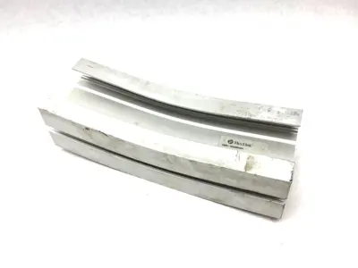 USED FLEXLINK ALUMINUM PROFILE 15 DEG. VERTICAL CONVEYOR BEND, X85