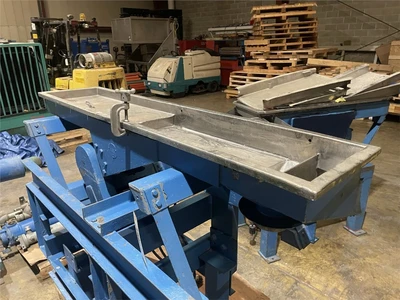 12" x 62" Witte Screener, Single Deck