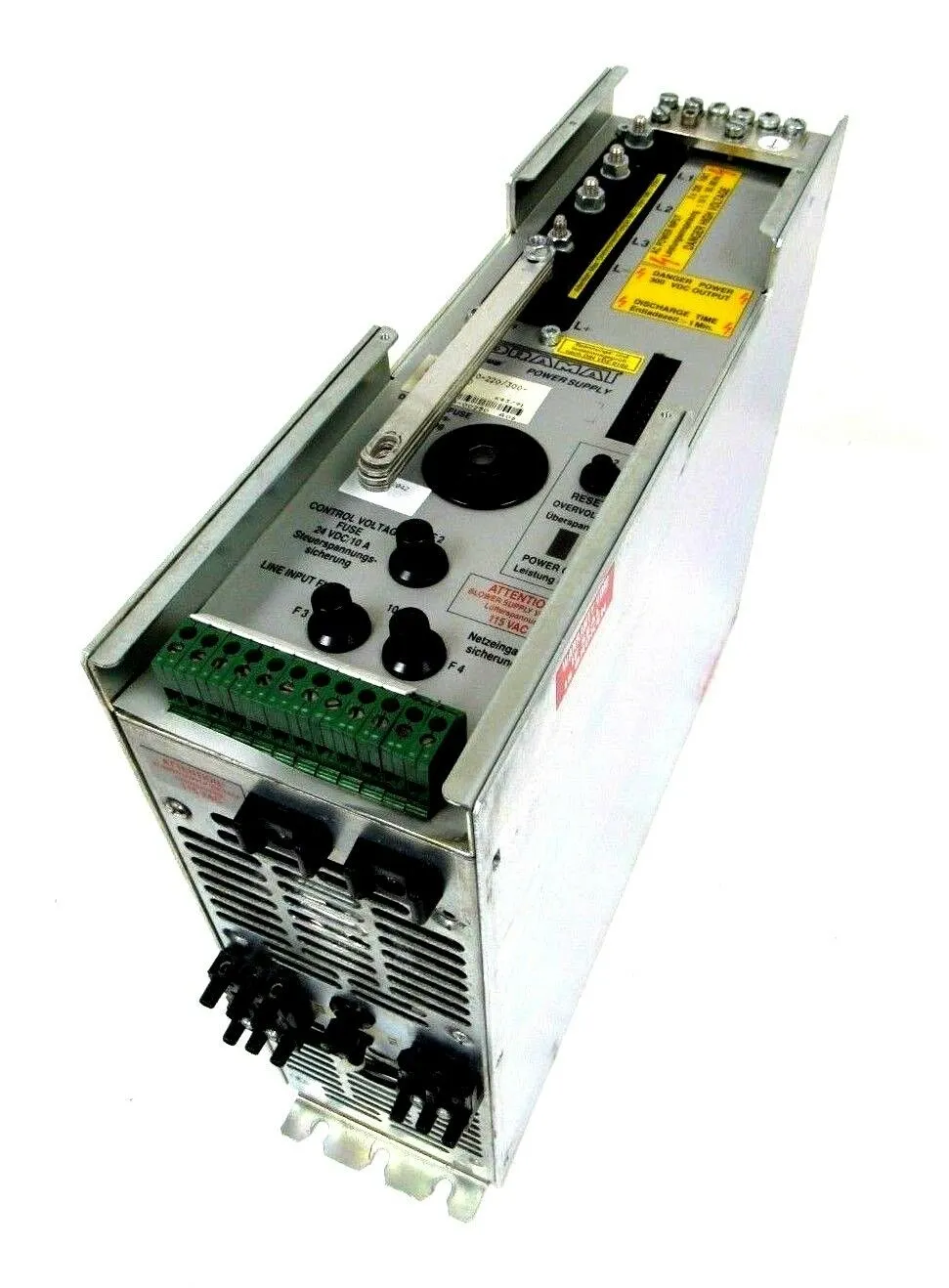 USED INDRAMAT TVM2.1-050-220/300-W1/115/220 POWER SUPPLY TVM21050220300W1115220