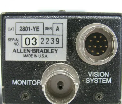 USED ALLEN BRADLEY 2801-YE FRAME RESET CAMERA 2801YE SER A