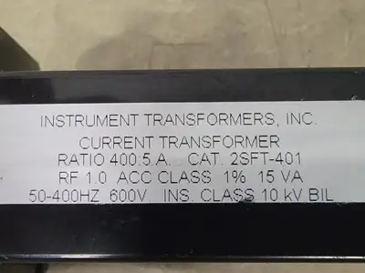 Used GENERAL ELECTRIC 2SFT-401 Transformers British Columbia CA | Lenmark #367102