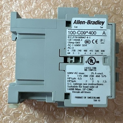 NEW Allen Bradley 100-C09D400