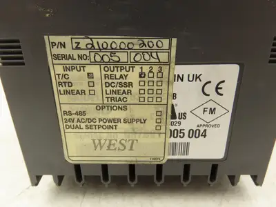 Partlow P4701Z210000200 1401+ Temp Limit Controller Z210000200