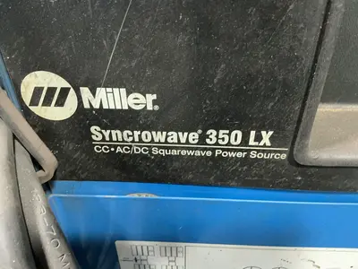 Used MILLER SYNCROWAVE 350 LX Tig Welders Ohio US | HGR 24 #1411948