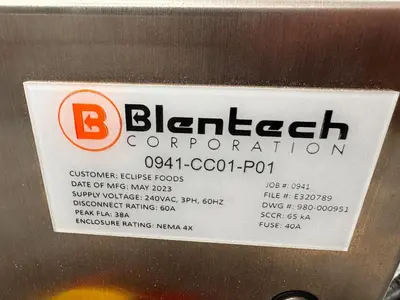 Used 2023 BLENTECH CORPORATION CC-0100 Cooking Kettles California US | Machinery & Equipment #1353565