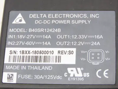 Used DELTA ELECTRONICS _UNKNOWN_ Power Supplies Indiana US | Arrow Industrial #1316878