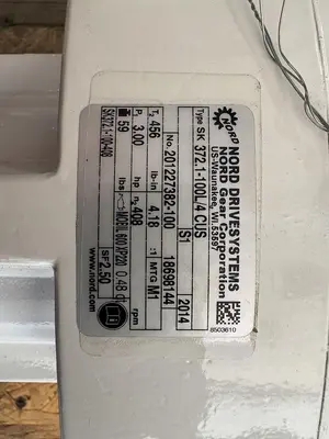 NEW NORD NORD GEARBOX WITH MOTOR