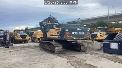 Used 2022 HYUNDAI HX520AL Crawler Excavators Florida US | National Equipment Dealers #1422436