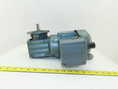 Sew Eurodrive WF20 DT71D6/TF/IS 9.50:1 1130/58 RPM Gear Motor 20mm Shaft 3Ph
