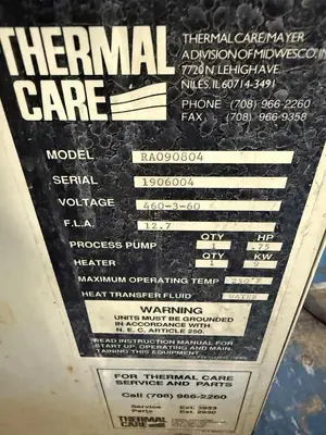 Thermal Care Aqua Therm RA Chiller