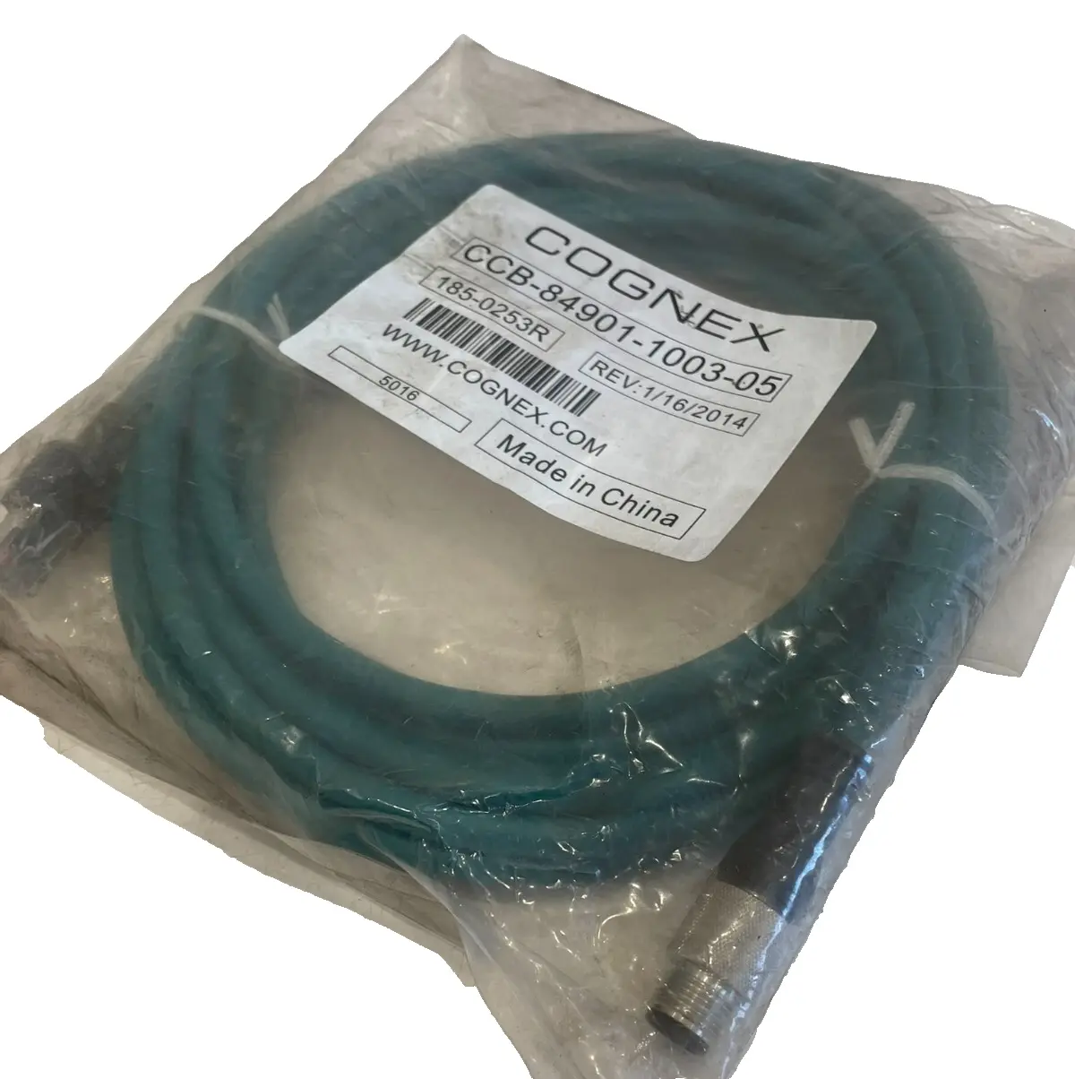 NEW COGNEX CCB-84901-1003-05 ETHERNET CABLE CCB84901100305