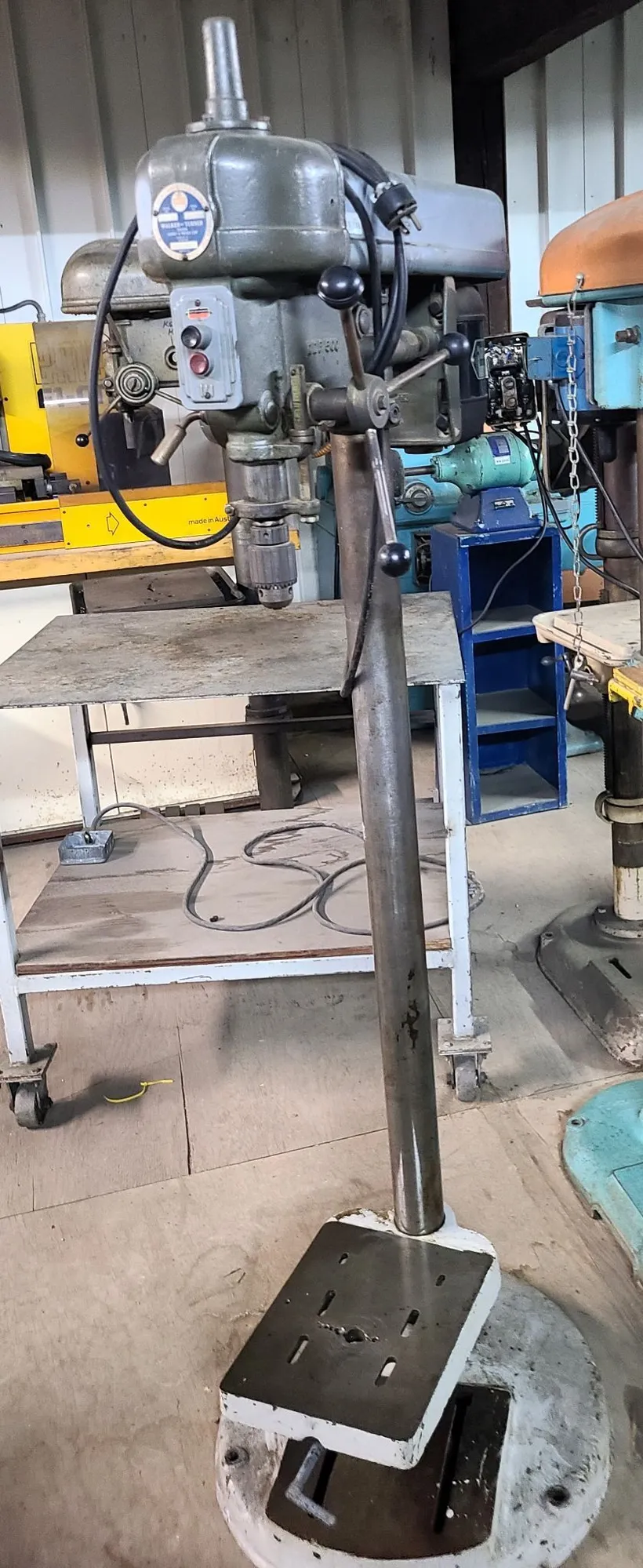 USED WALKER TURNER 1216-4 DRILL PRESS