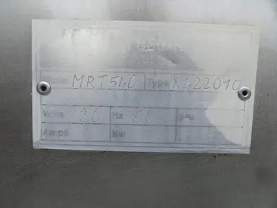 USED TORESANI MRT540