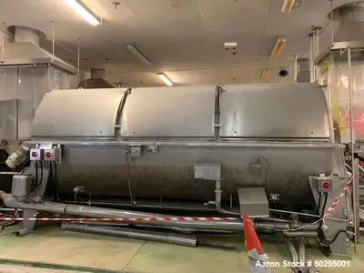 Used Dodman Ltd. Blanching System – Rotary Drum Blancher & Chiller