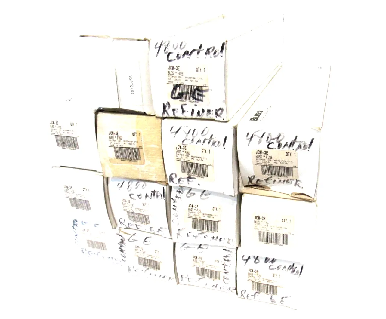 LOT OF 14 NEW BUSSMANN JCW-3E FUSES JCW3E