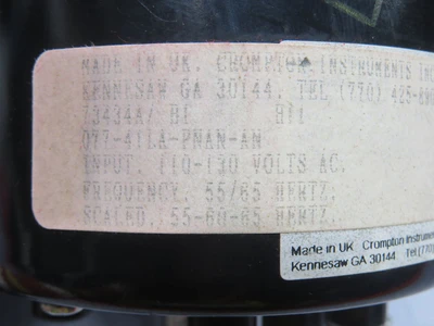 Used CROMPTON _UNKNOWN_ Meters - Misc Texas US | OCO Industrial #1703753