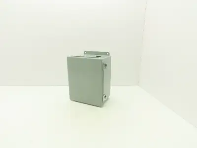 Hoffman A-10086CH Electrical Enclosure JIC Switch Panel Box 10x8x6" Wall Mount