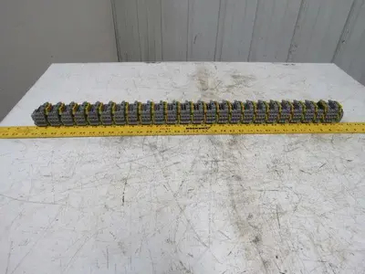 Entretec M10/10 & M4/8S Fuse  Ground Terminal Block Din Rail Strip 34" Long