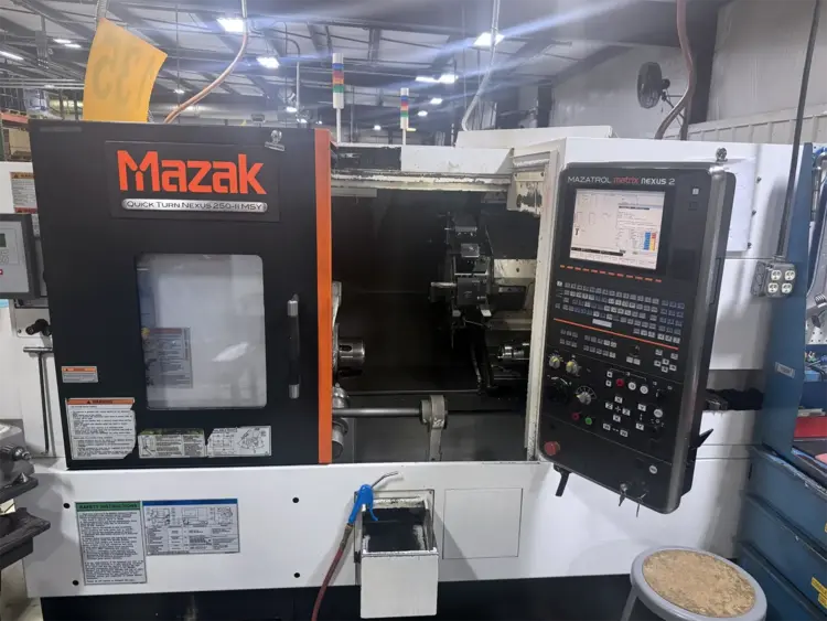 Used 2014 Mazak QTN 250MSY II CNC Lathes Kansas US | Machine Tool Bids #1351469