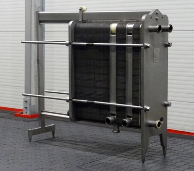 GEA Westfalia 25,000 LPH milk and cream pasteurization plant.
