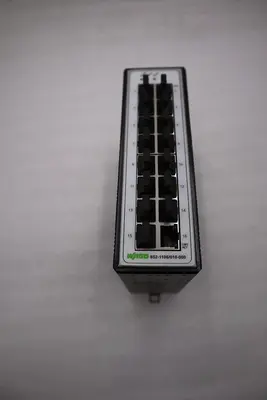 NEW OPEN BOX WAGO 852-1106/010-000 NETWORK SWITCH 16 Ethernet ports STK H912A