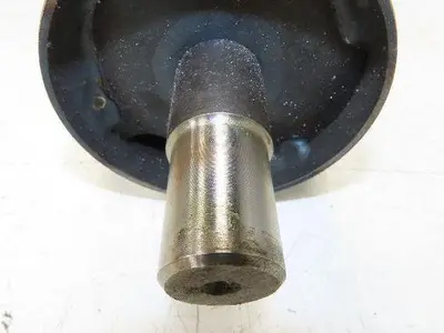 Hytrol 4"x 14.25" Crowned Take-Up Pulley for 24" Conveyor 1" Shaft