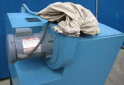 Process Systems Sand Blast Blasting Cabinet with Dust Bag Collector New Gloves