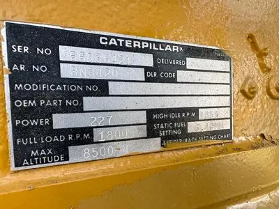 USED CATERPILLAR D3306PC
