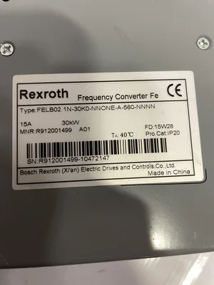 Rexroth FELB02.1N-30K0-NNONE-A-560-NNNN VFD Brake/Braking Unit 15A 30kW