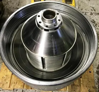 (2) Westfalia SAMN 15007 oil concentrators, 316SS.