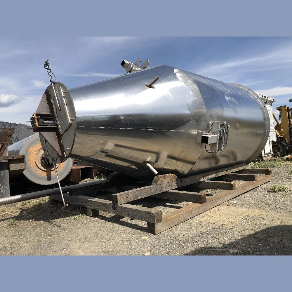 Stainless Steel Weigh Silo & Mixing Auger