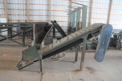 Automated Lumber Handling Tilt Hoist and Material Handling for Planer or Rip Line
