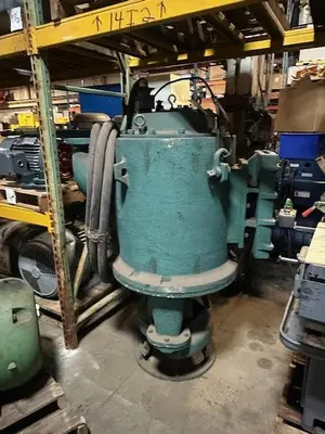 USED HAZELTON SLURRY PUMP/VERTICAL PUMP