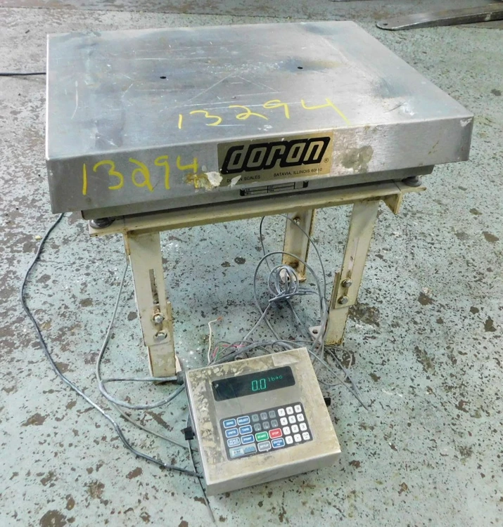 Used DORAN SCALES INC. DSP5300/ 1824 Platform Scales New Jersey US | Champion Trading Corporation #424521