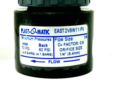 NEW PLAST-O-MATIC EAST2V8W11-PV-120 /60 SOLENOID VALVE EAST2V8W11PV12060