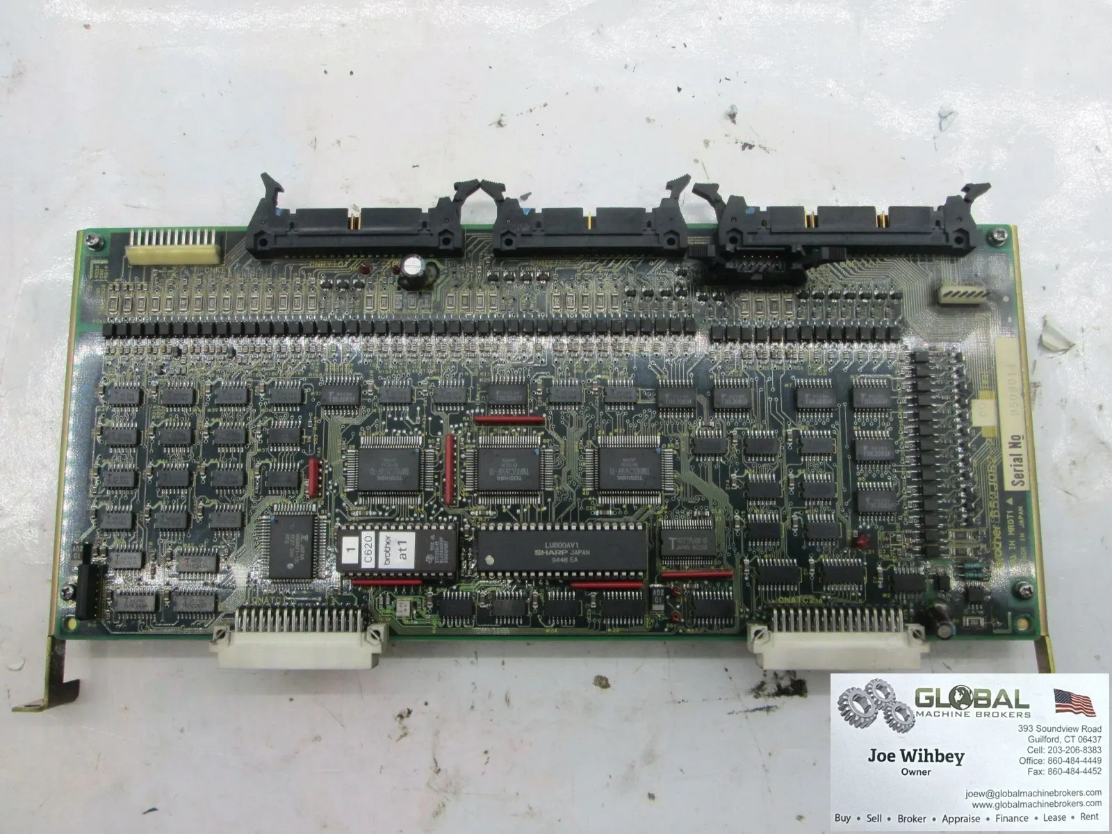BROTHER B52J052-2 PC Board PLC/Machine Control Add-on Board