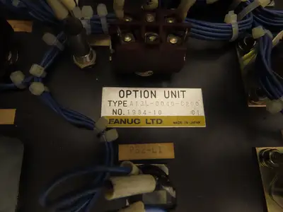 Fanuc A13L-0040-C200 CNC Spindle Operator Control with Panel Pulse Generator