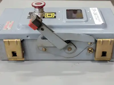 30 Amp, 3 Pole, 600 volts, Non-Fusible Disconnect Switch