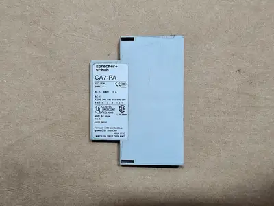 Used SPRECHER + SCHUH CA7-PA-10 Misc Electrical & Power Parts British Columbia CA | Lenmark #1438713