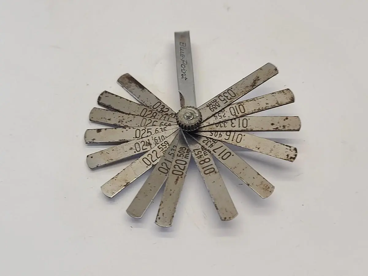 Snap-on FB300A Bent Blade Feeler Gauge Set USA