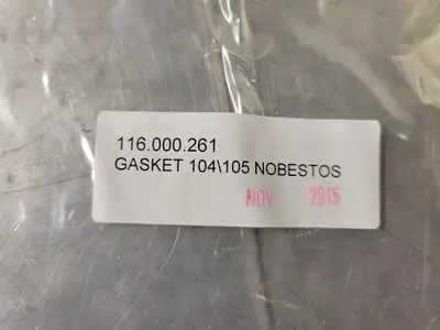 Pump Case Gasket 116.000.261