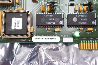 VIEW 2109415-523 SCALES INTERFACE MODULE REV C STOCK #2716