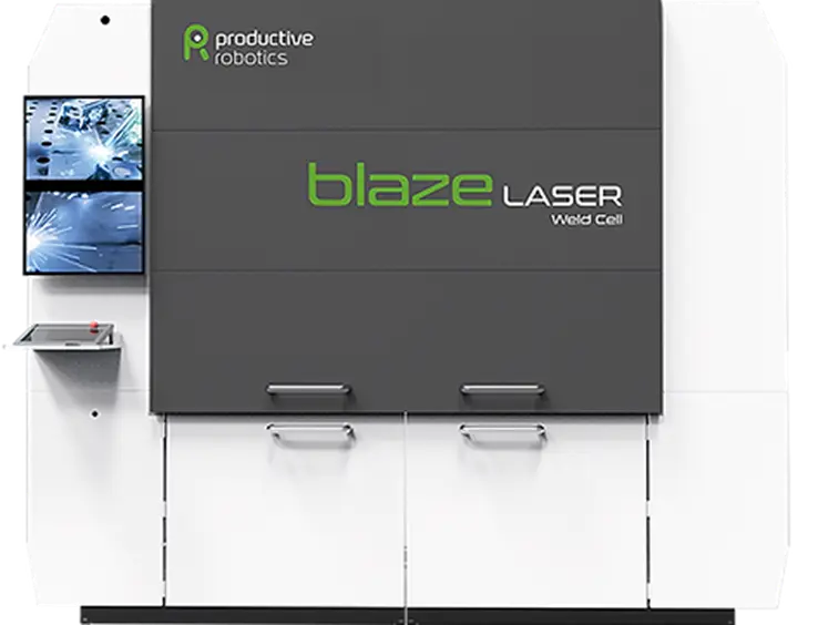 NEW PRODUCTIVE ROBOTICS Blaze Laser Cell
